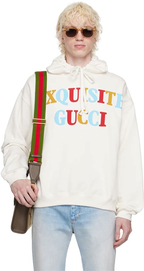 gucci off white sweatership|real Gucci sweaters.